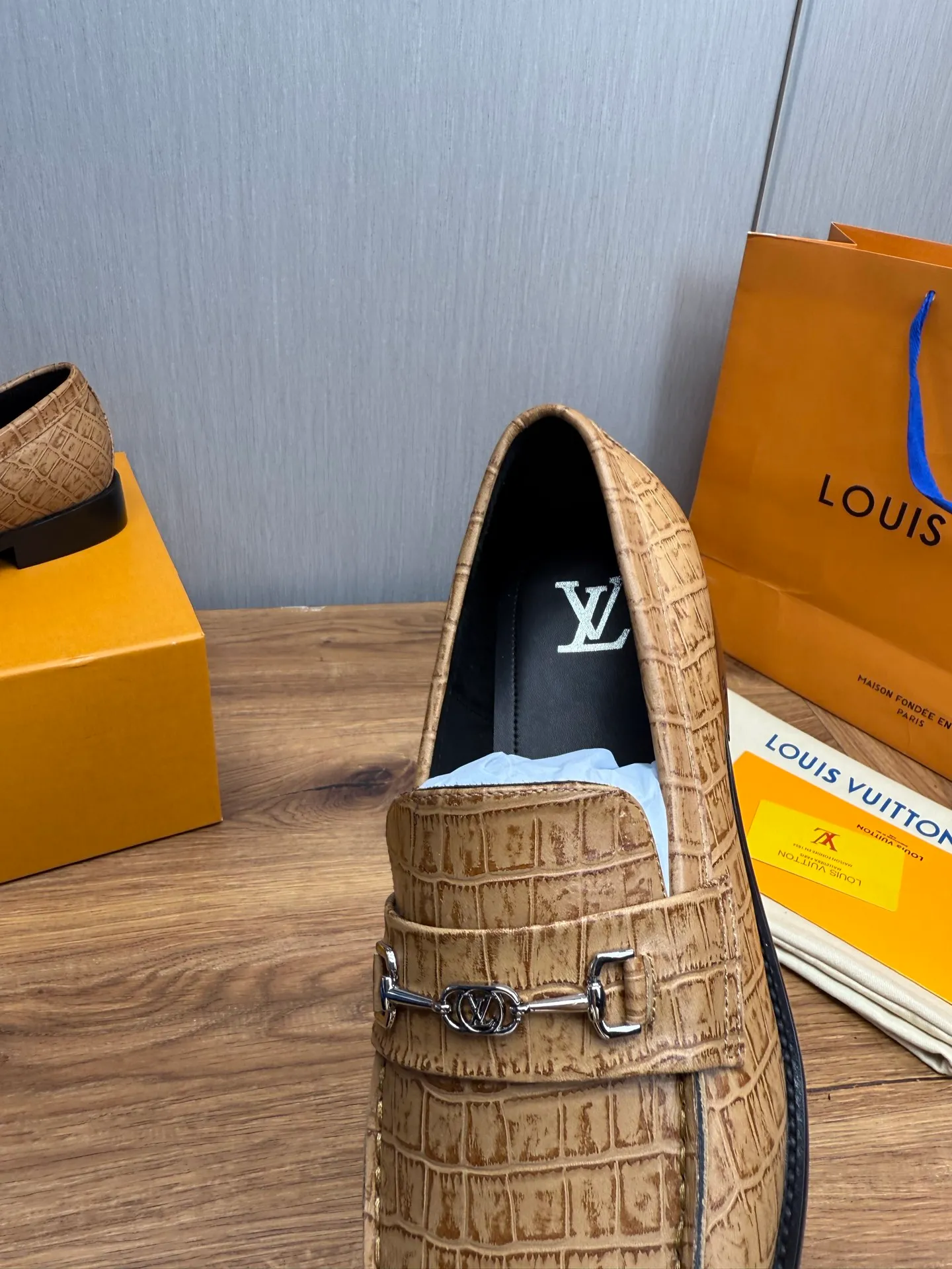 Factory 680💰 LV. Men's business casual leather shoes, all made of imported original brand leather, just to create a more comfortable wearing experience, original non-slip and wear-resistant outsole ✔️16-45 (38.45 non-returnable)